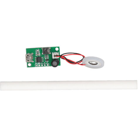 Plaque d'atomisation USB 2W pour humidificateur DIY, grande capacité de brumisation et faible bruit, compatible 5V.