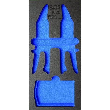 PLAQUE DE/4026-1BGS 1/3CHARIOT INSERT POUR FORET ÉTAGÉ CISEAUX SATZ, VIDE