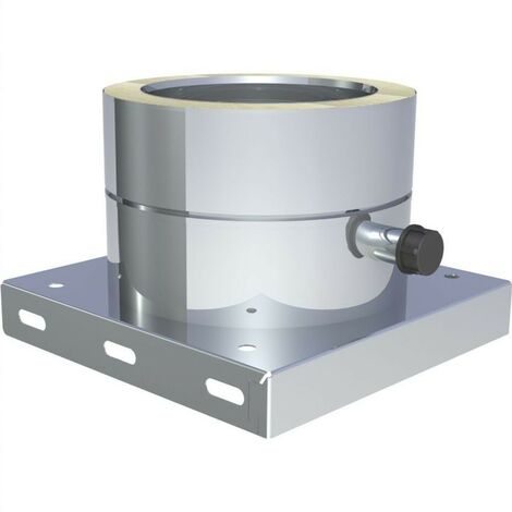 Plaque de base Ø 150 mm avec écoulement des condensats latéral