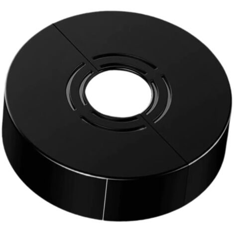 Plaque de base de robinet cachetuyau noir taille S