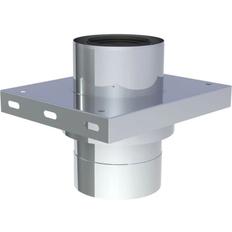 Plaque de base pour support interm. avec aspiration d'air entrant