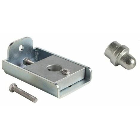 Plaque de base + support réglable pour pivot de porte inférieur 35x35mm 1 quantitée de dispo LOCINOX