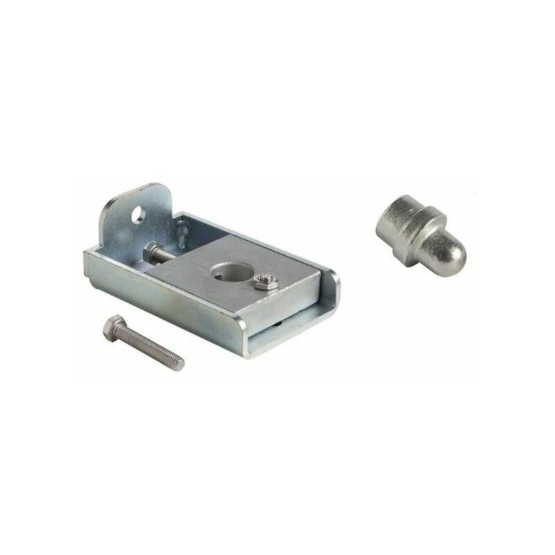 Plaque de base + support réglable pour pivot de porte inférieur 35x35mm 1 quantitée de dispo Locinox