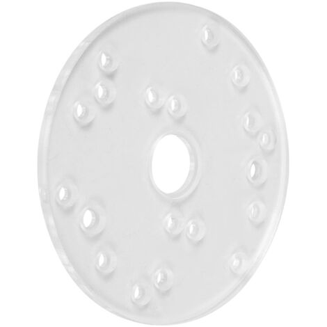 Plaque de Base Universelle en Acrylique avec Goupilles de Centrage pour Défonceuse, Accessoire de Travail du Bois