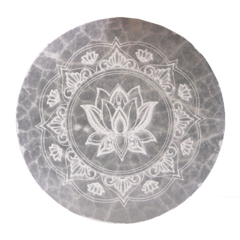 Plaque de Charge Moyenne 10cm - Lotus Mandala- Vendu par 1