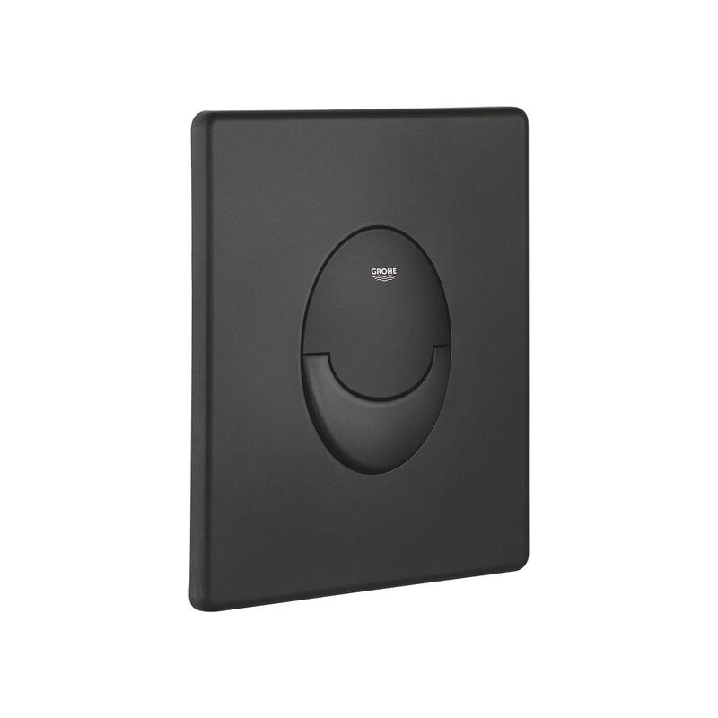 Grohe Skate Air Plaque de déclenchement 15.6x19.7cm - Dual Flush - vertical - Phantom noir