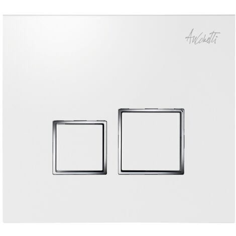Plaque de commande Ancodesign - Anconetti - Blanc/Inserts brillants