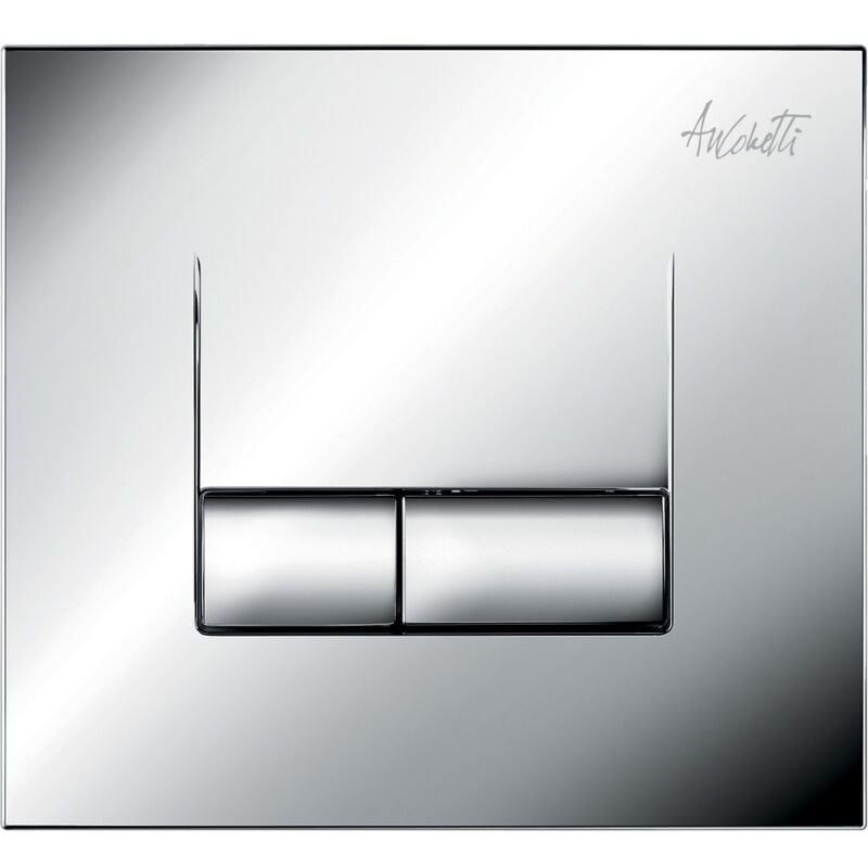 Anconetti - Plaque de commande Ancoflash Chromé brillant