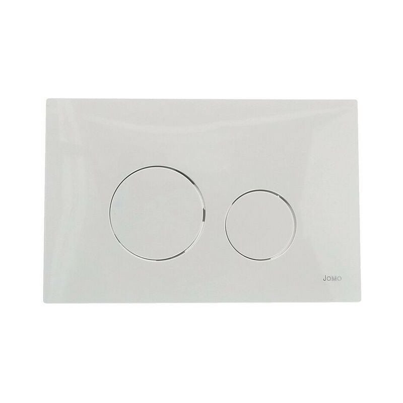 Le Sanitaire - Plaque de commande blanche