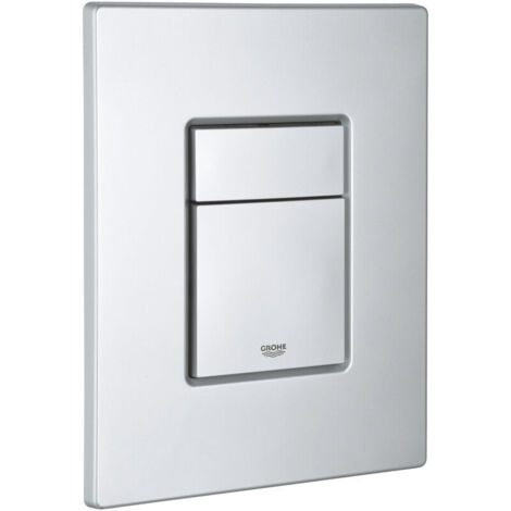 Plaque de commande de chasse d'eau Grohe 38732Br0, titane, 2,54 x 7,62 x 10,16 cm