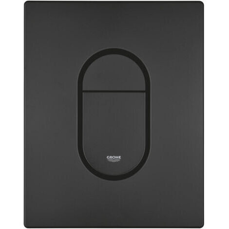 Plaque de commande de chasse d'eau Grohe Arena Cosmopolitan, Phantom Black 38844KF0
