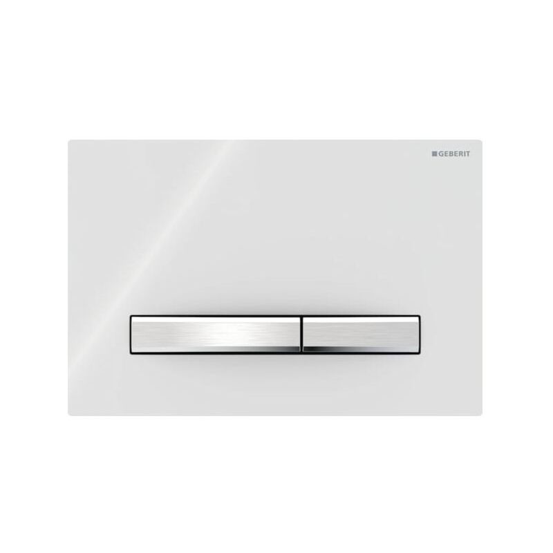 Plaque de fixation Geberit Sigma50 pour rinçage à 2 quantités,