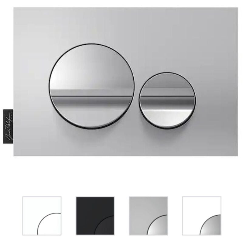Jacob Delafon - Batinea vous propose en exclusivité votre plaque de commande double touches au meilleur prix. Votre plaque de déclenchement pour wc