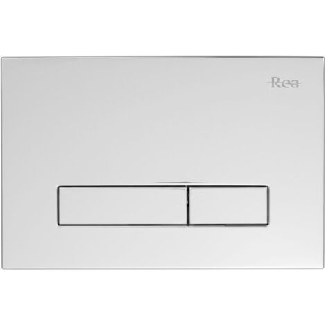 Plaque De Commande Pour Bâti-Support Encastré Rea K011A-Q  Chrome