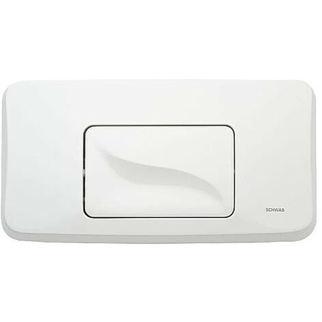 Plaque de commande Schwab Gala Start/Stop, couleur blanc, pour UP182
