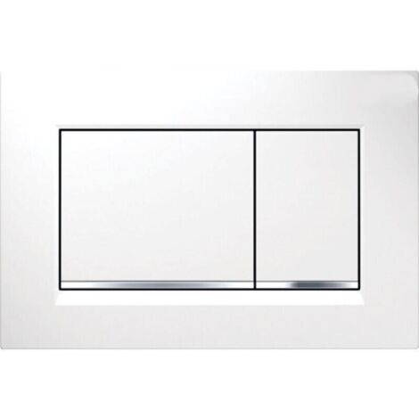 Plaque de commande  Sigma30 blanc/chrome 115.883.KJ.1-Produit compatible