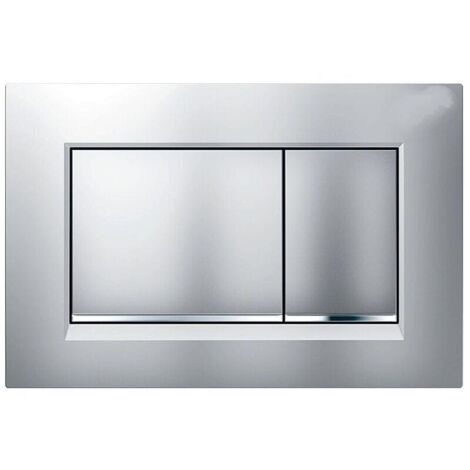 Plaque de commande  Sigma30, pour double chasse d'eau, design moderne-Produit compatible