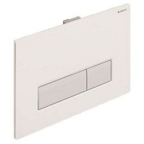 sigma40 - plaque de déclenchement sigma40 geberit blanc alpin