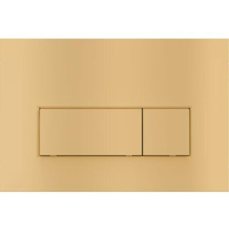 Plaque de commande WC Alcadrain M57-G - Doré mat-Produit compatible