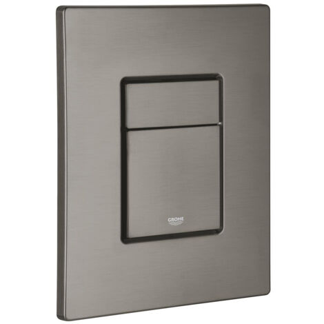 Plaque de Commande Wc, Compatible avec Grohe Skate Cosmopolitan – Bouton de commande, Hard Graphite 38732A00