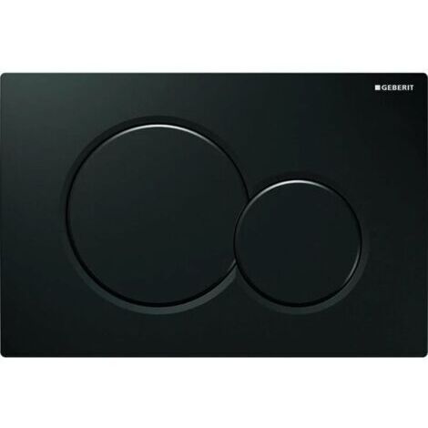 Plaque de commande wc, Geberit Sigma01 - Placca di comando SIgma01, nera 115.770.DW.5
