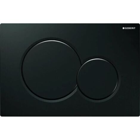 Plaque de commande wc, Geberit Sigma01 - Placca di comando SIgma01, nera 115.770.DW.5