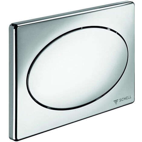 Plaque de commande WC pour modules de montage, start-stop blanc SCHELL
