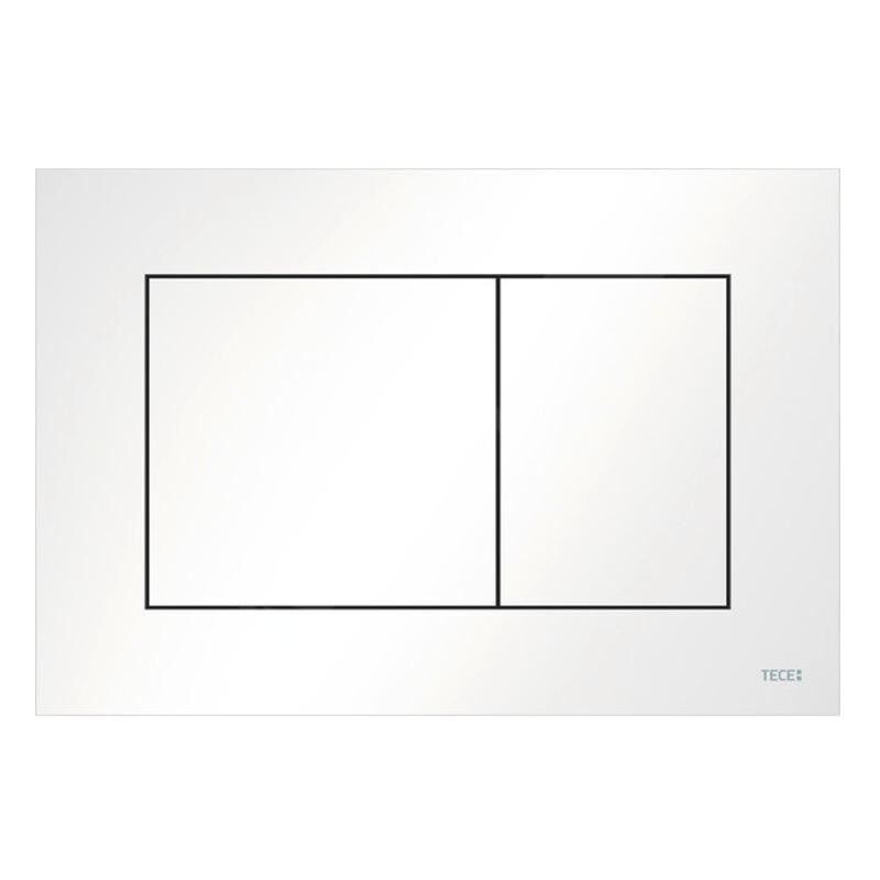 Tece TECEnow - Commande de chasse d'eau, blanc 9240405