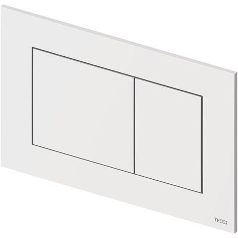 Plaque de commande WC TECEnow blanc (Par 10)