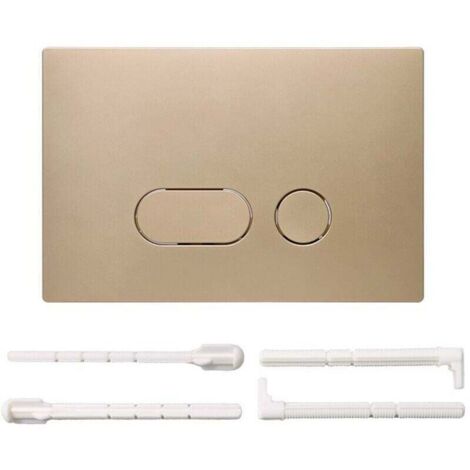 Plaque De Commande Wc,Plaque De Déclenchement,Double Déchargement,Avec Jeu De Tiges D'Échappement,Cadre De Fixation,Plaque D'Actionneur Compatible Avec compatible Geberit Sigma 01,20,30,50,Up 320,300-