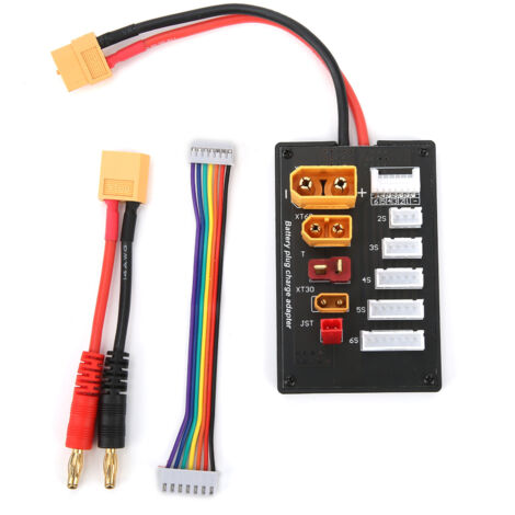 Plaque de connexion parallèle XT30 XT60 XT90 avec connecteurs T JST pour chargeurs IMAX B6/B6AC IDST