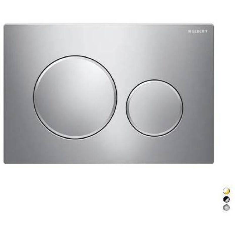 Plaque de couverture 2 touches sigma 20 Geberit