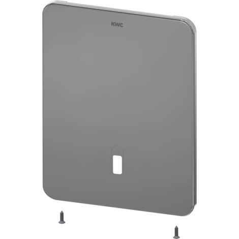 Plaque de couverture en acier inoxydable KWC AR, F3, 190x245 mm, Support pour capteur, 2030048621