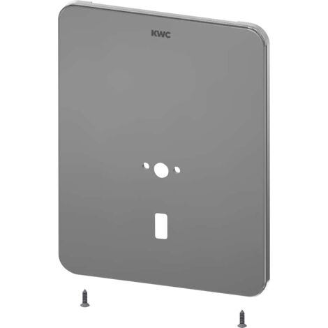 Plaque de couverture en acier inoxydable KWC AR, F3, pour sortie, 190x245 mm, support de capteur, 2030049060