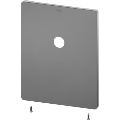 Plaque de couverture en acier inoxydable KWC AR, F5, 190x245 mm, 3600008853