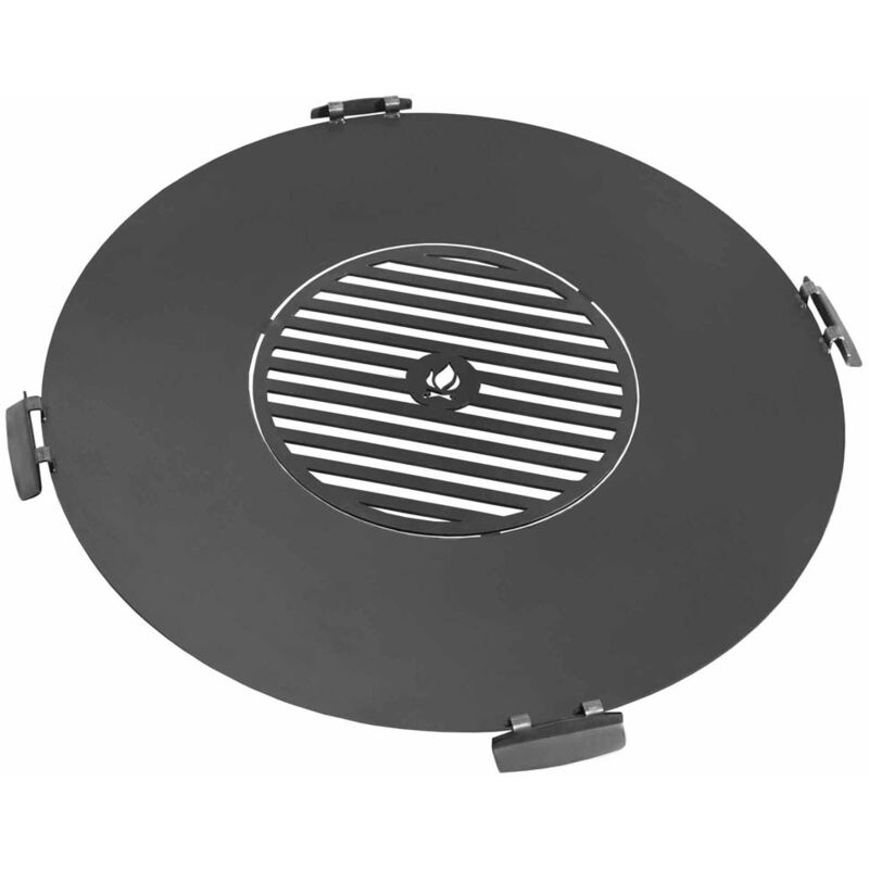Plaque de cuisson en acier avec grille Accessoires pour - Cookking
