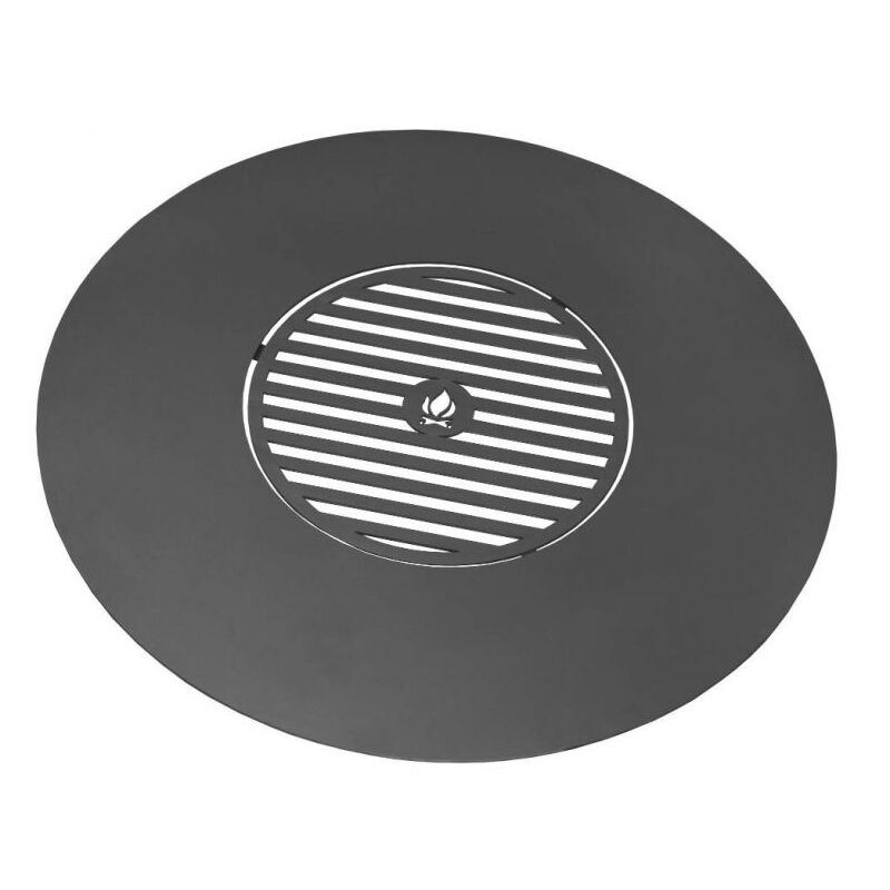 Plaque de cuisson 102 cm, avec grille 50cm pour braséro Cookking 222306