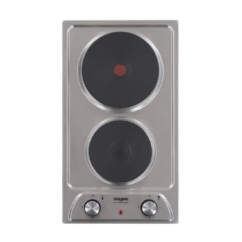 Frionor - Plaque de cuisson électrique, 2 feux, inox, 290x510 mm