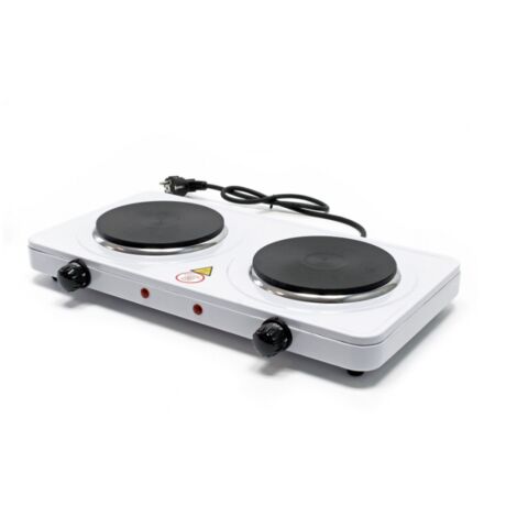 Plaque de cuisson électrique double de camping 2000 watts