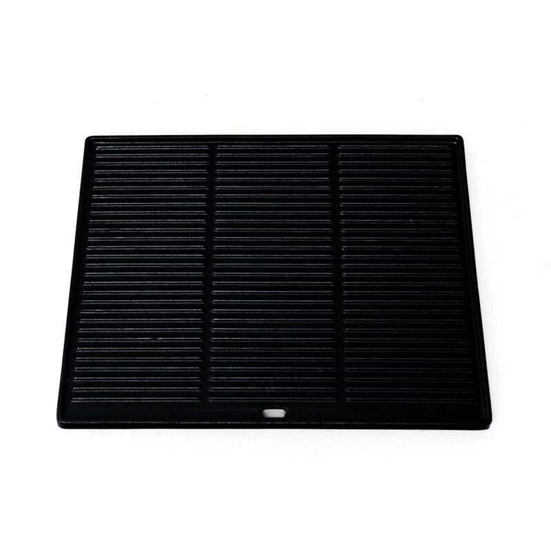 Gril électrique, gaz ou charbon de charbon de charbon réversible diverses mesures Taille : 48,5x40 cm