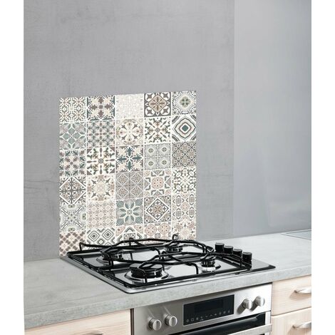 Plaque de cuisson en verre CARRELAGE, 60 x 70 cm, Wenko