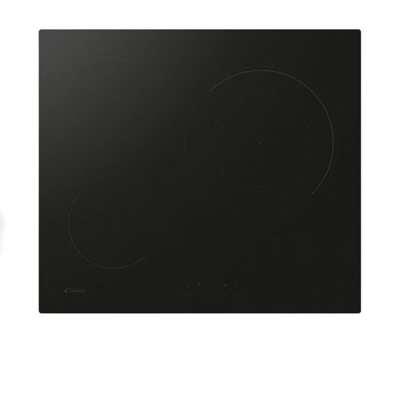 Plaque de cuisson induction CANDY 3 foyers - L 60 cm - CI633CBB/1 - Noir