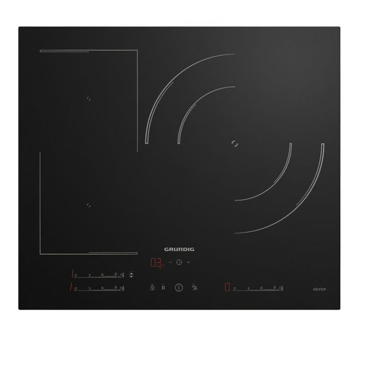 Plaque de cuisson induction Grundig 3 feux - 60 cm - GIEI627374PN