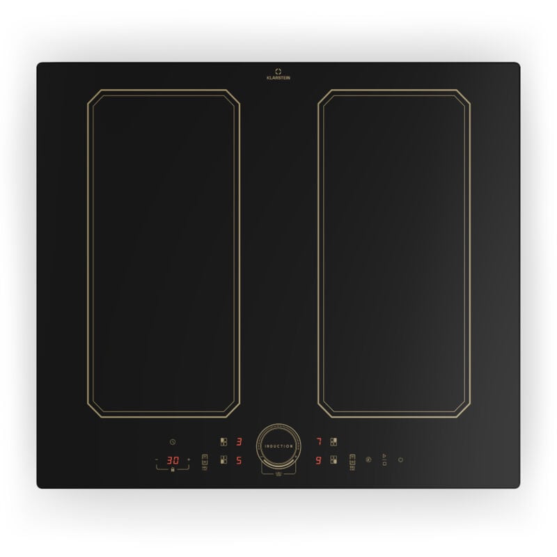 Plaque Induction Electrique, 4 Plaques Chauffante, Plaque Induction 4 Feux, 7000W x4 Tables de Cuisson à Induction Electrique, Smart Touch Control,