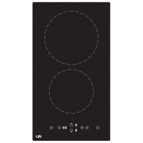 Plaque de cuisson lin LC G3048 noire 3000 W 290x520 mm