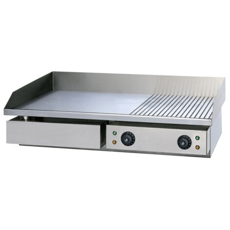Plaque de Cuisson - Lisse/Striée - 72,5x40cm - 4,4kW - Beckers