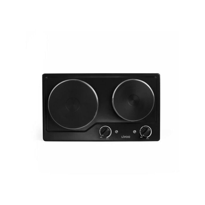 Livoo - Plaque de Cuisson - Mobile Electrique Plaque de cuisson double encastrable DOC168N