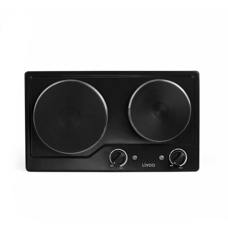 Plaque de Cuisson - Mobile Electrique Plaque de cuisson double encastrable LIVOO - DOC168N