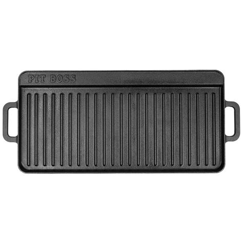 Plaque de cuisson plancha réversible en fonte Pit Boss