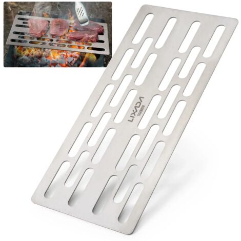 Plaque de cuisson portable légère en titane pour barbecue, idéale pour le camping, la randonnée, les pique-niques et les réchauds de jardin portables.